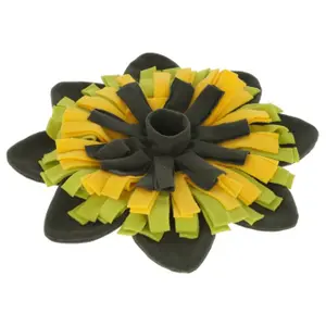 80747-sniffermatta-kerbl-sunflower-svart-gul-40-cm