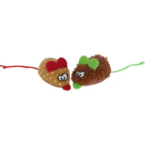 Brinquedos para gatos Kerbl Souris (x2) image-0