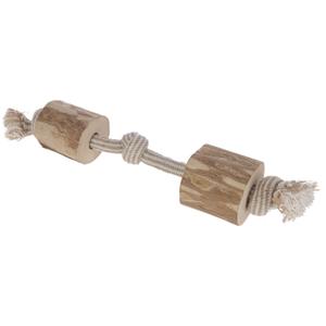 Coffee wood dumbbell Kerbl image-1