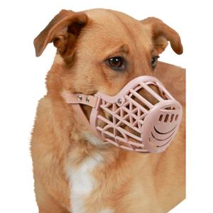81016-plastic-dog-muzzle-kerbl-beige-8-5x35-cm