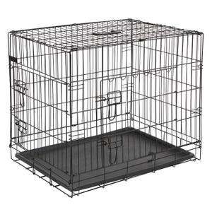 81365-hundetransportbur-med-2-dore-kerbl-black-74x54x64-cm