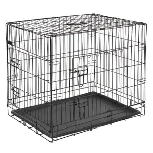 Dog transport cage with 2 doors Kerbl
