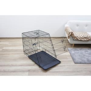 81367-hundetransportbur-med-2-dore-kerbl-sort-black-76x54x64-cm