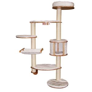 81501-arbre-a-chat-mural-kerbl-dolmit-xl-blanc-185-cm