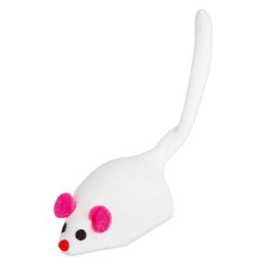 81649-plush-toy-for-gerbil-cat-kerbl-x1-white-7x3-5-cm