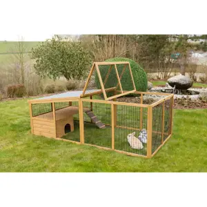 Außengehege für Nagetiere mit Antifugue-Effekt Kerbl