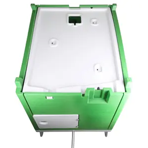 Mobile plastic chicken house 2 boxes Kerbl image-2