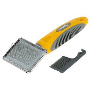 81824-soft-carding-brush-for-rodents-kerbl-yellow-gray-16x6-cm