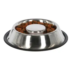 Stainless steel bowl Kerbl Anti Dribble image-2