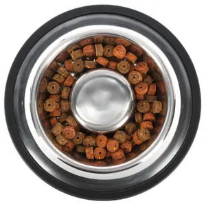 Stainless steel bowl Kerbl Anti Dribble image-3