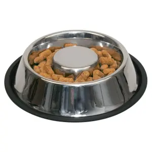 Stainless steel bowl Kerbl Anti Dribble image-1