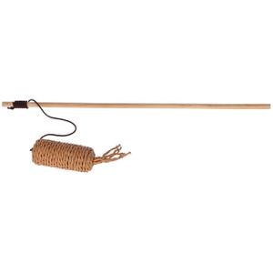 Fishing rod for cats Kerbl Zylinder Nature (x1)