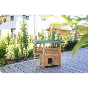 Abri pour chat Kerbl Lodge image-1