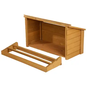 82808-hylla-i-tra-kerbl-beige-gron-85x37x48-cm