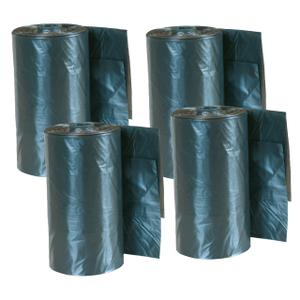 Set of 4x20 dog waste Bags Kerbl image-1