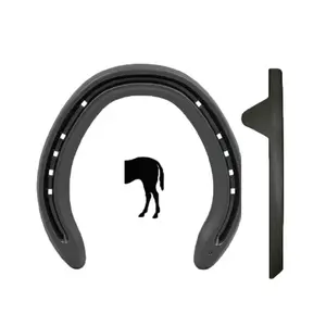 Fer à cheval πίσω ανοιχτό με 2 καρφιά Kerckhaert Kings Plate extra image-0