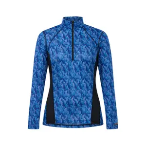 Women's Long Sleeve Printed Riding Polo Kerrits Equibreeze Ice Fil image-0