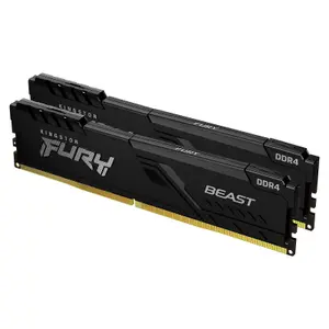 Kit mémoire RAM PC Kingston DIMM DDR4 Fury Beast 3600Mhz (x2)