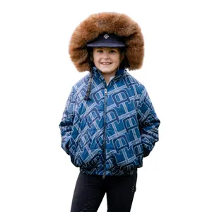 Girls' hooded riding jacket Horseware Zia Alessandro Albanese® image-3
