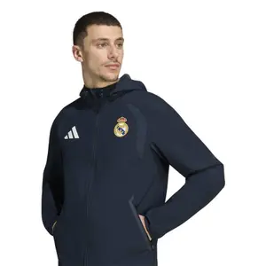 Real Madrid Hooded Zip-up Windbreaker Tiro 2026/27 image-4