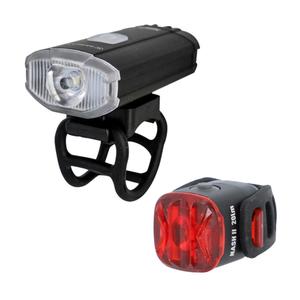 Éclairage avant et arrière rechargeable USB-C Kheax Mirza/Nash