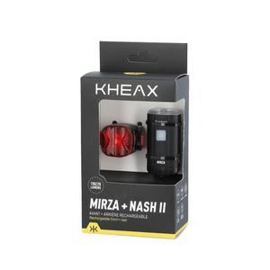Éclairage avant et arrière rechargeable USB-C Kheax Mirza/Nash image-1