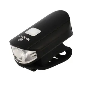 Éclairage avant recharge fixation cintre Kheax USB Reda III 350 Lumen image-0