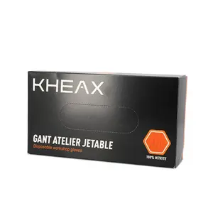 Hochgradige Einweg-Nitrilhandschuhe für die Werkstatt Kheax (x50) image-1