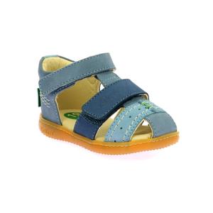1201380-10-0-53-sandalen-voor-babyjongens-kickers-bazar-bleu-tricolore