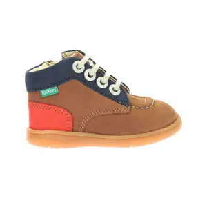 Baby boy booties Kickers Iconic image-0