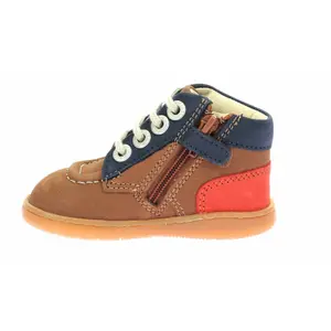 Baby boy booties Kickers Iconic image-3