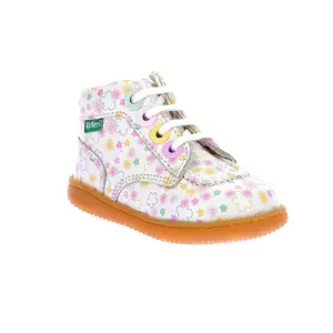 Baby girl booties Kickers Iconic image-0