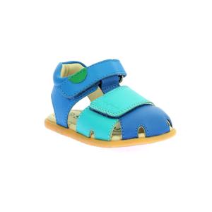 1216840-10-0-53-sandalen-voor-babyjongens-kickers-sumkratch-bleubleu-fonce-vert