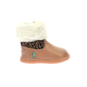 Baby girl booties Kickers Bobofur image-0