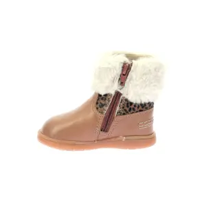 Baby girl booties Kickers Bobofur image-3