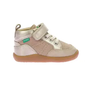 Baby girl booties Kickers Frelini image-0