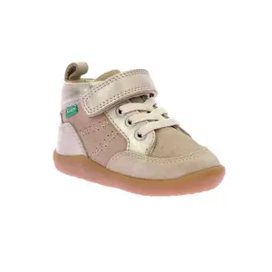 Baby girl booties Kickers Frelini image-1