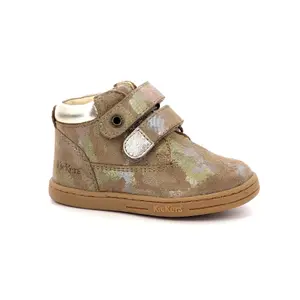 Baby girl booties Kickers Tackeasy image-0