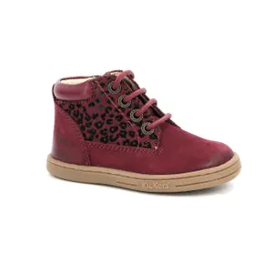 Baby girl booties Kickers Tackland image-0