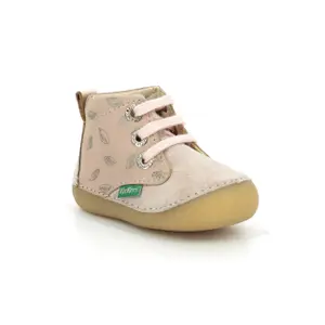 Baby girl booties Kickers Soniza image-0