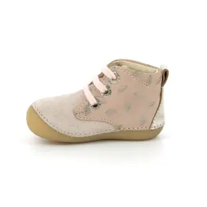 Baby girl booties Kickers Soniza image-3