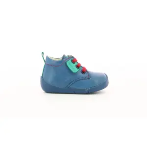 Baby boy booties Kickers Wazzap image-0
