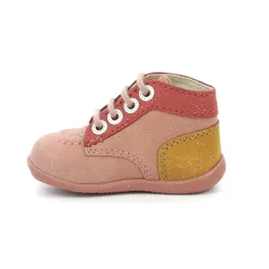 Baby girl booties Kickers Bonbon image-3