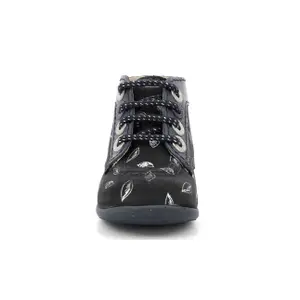 Baby girl booties Kickers Bonbon image-4