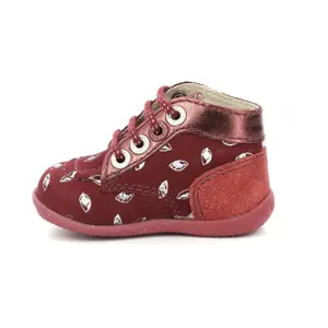 Baby girl booties Kickers Bonbon image-3