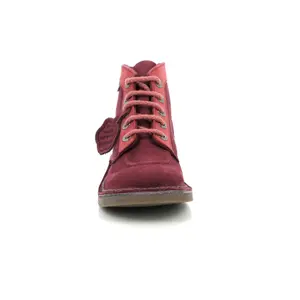 Leather boots girl Kickers Col image-3