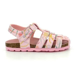 Baby girl sandals Kickers Summertan image-0