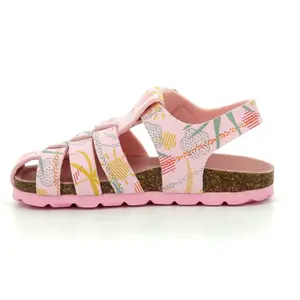 Baby girl sandals Kickers Summertan image-4