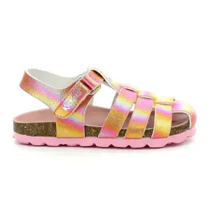Baby girl sandals Kickers Summertan image-0