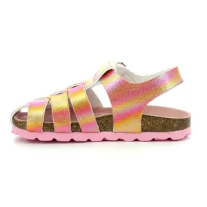 Baby girl sandals Kickers Summertan image-4